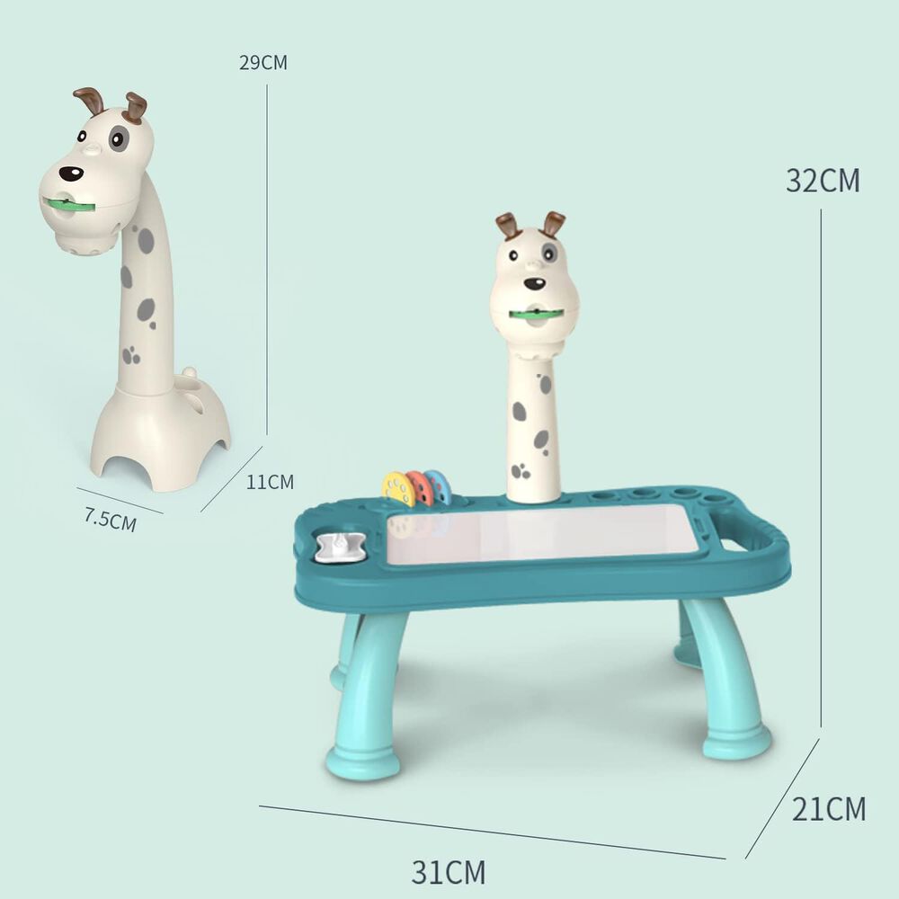 Mesa Juguete Proyector Cachorro Para Dibujar Multifuncional image number 5.0