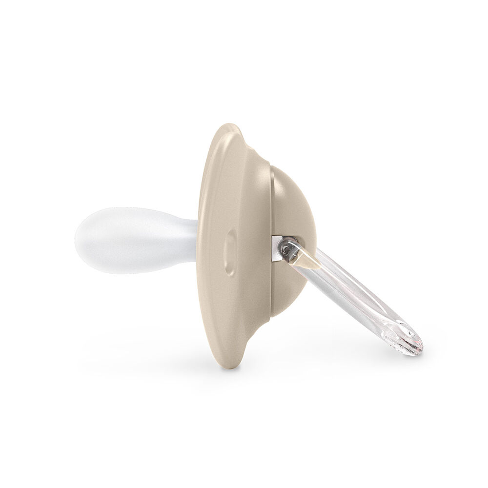 Chupete Sx Pro Fisiol&oacute;gico Silicona 0/6m 2u Birdies Beige image number 4.0
