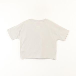 Polera Mc Ni&ntilde;a Pony Tale Barbie Gris