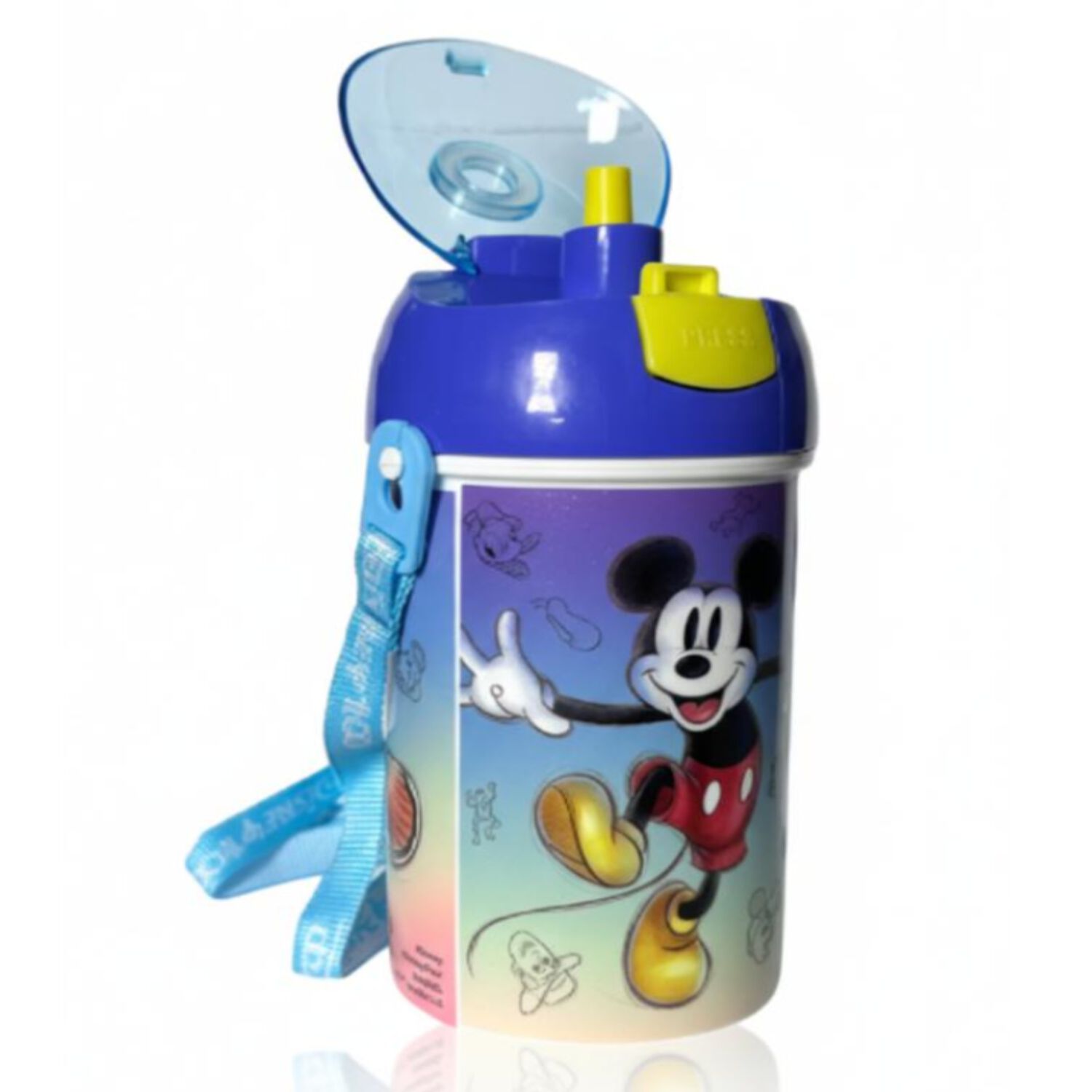 Vaso Boton Infantil Mickey Con Correa Antiderrame Disney image number 2.0