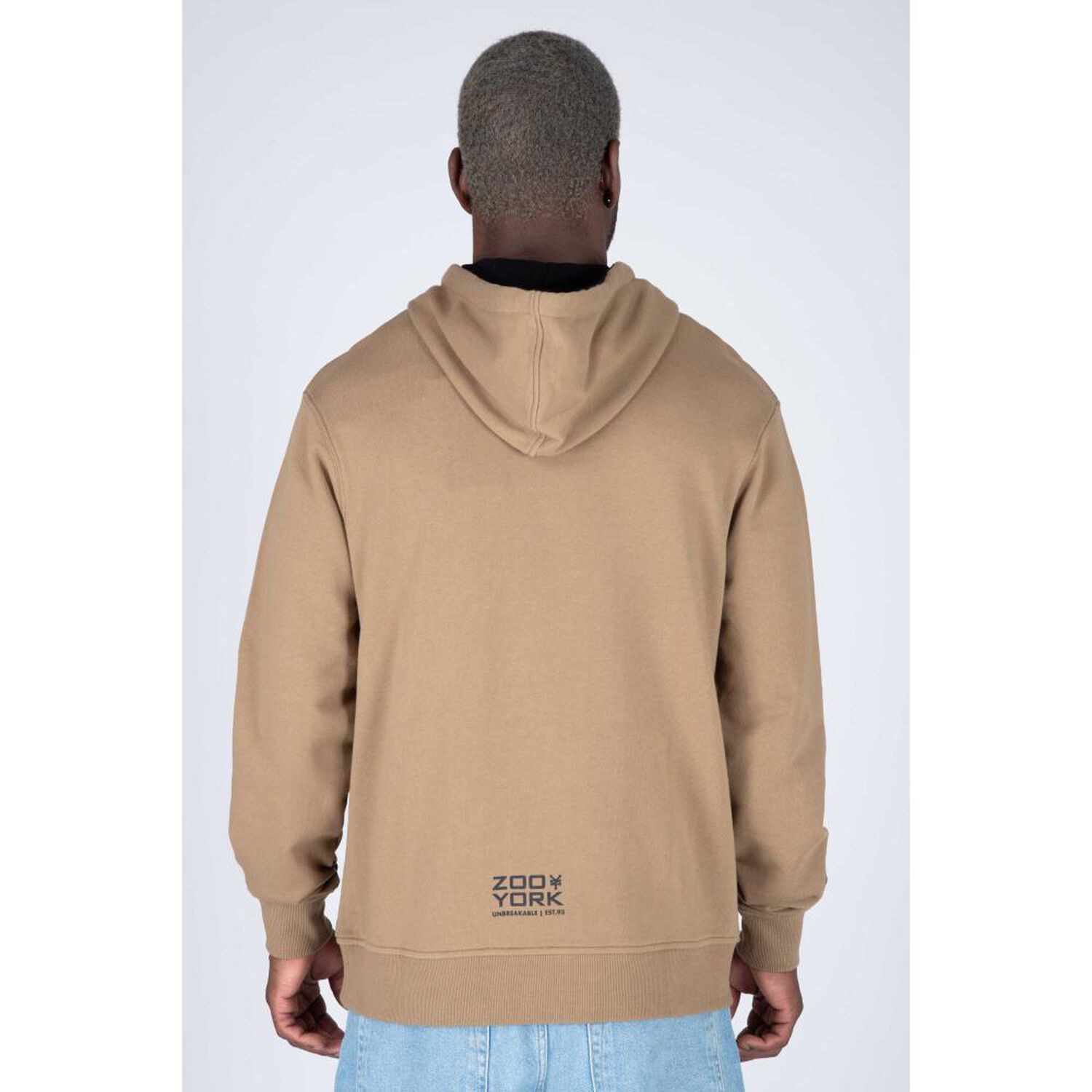 Poler&oacute;n Hood Cuello Redondo Con Capucha Hombre Zoo York image number 2.0