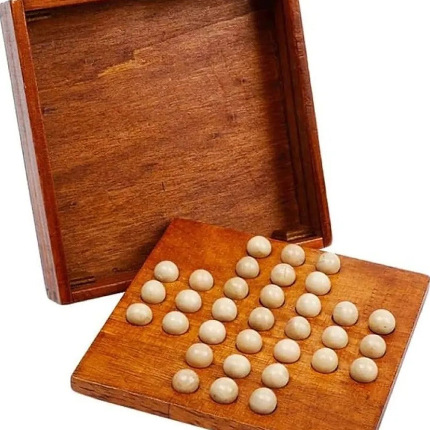 Juego Solitario Mesa Madera / Did&aacute;ctico Para Ni&ntilde;os image number 1.0