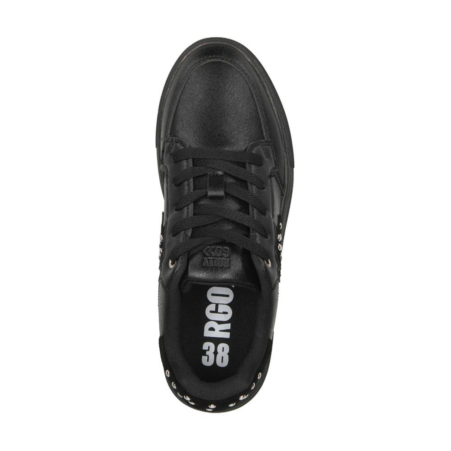 Zapatilla Urbana Mujer Rolly Go Black image number 4.0