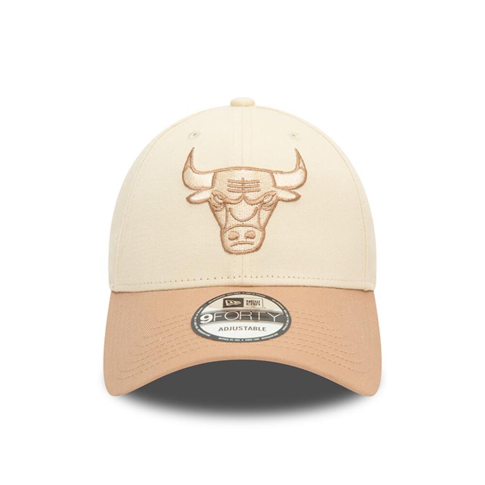 Gorra 9forty Chicago Bulls Nba Color Block Light Beige image number 2.0