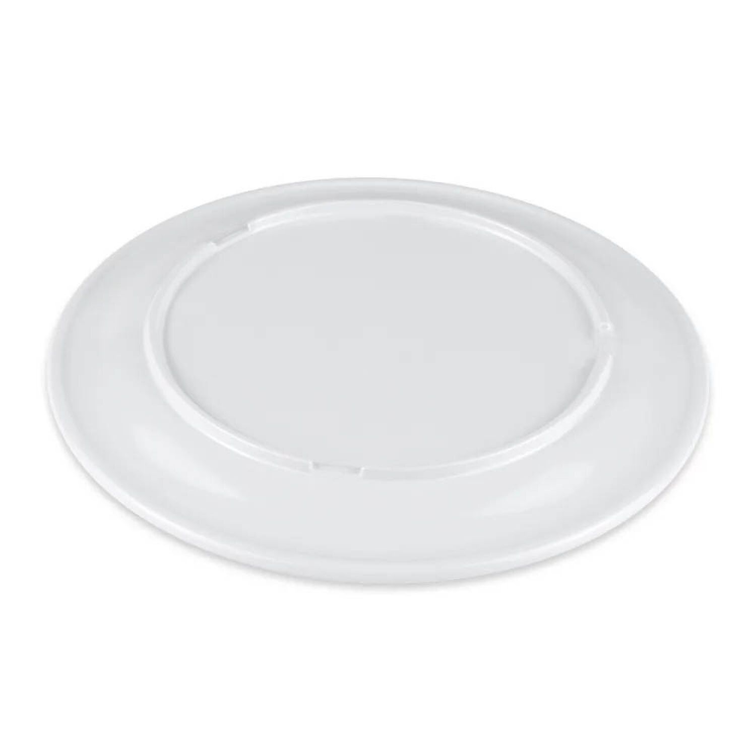 Set De 6 Platos Melamina Redondo Blanca 23 Cm L&iacute;nea Cl&aacute;sica image number 5.0