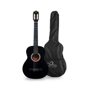 Guitarra Clasica Sevillana 8454 30 Pulgada Negra + Funda
