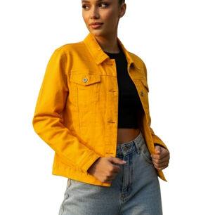 Chaqueta Mezclilla New Clasic Mujer