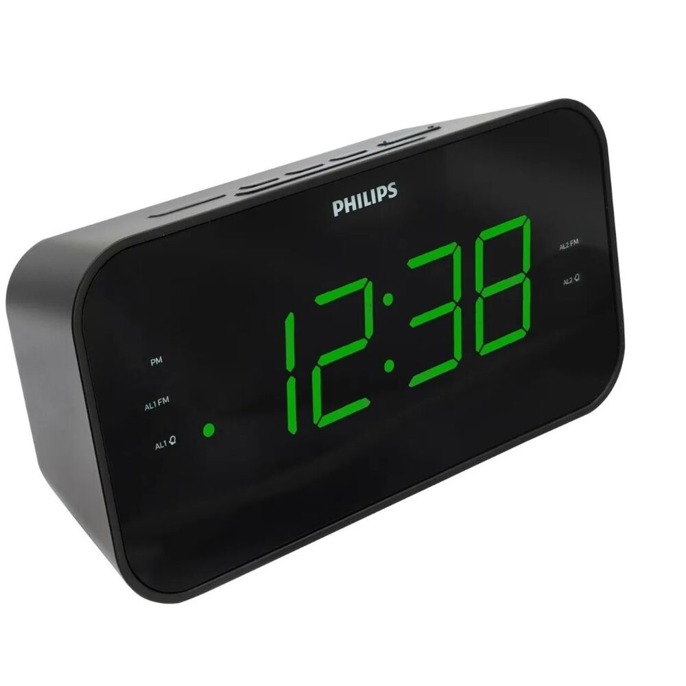 Bdstar3306 Radio Reloj Philips Negro image number 0.0