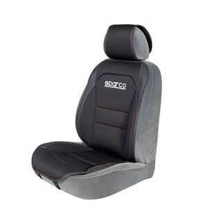 Funda Cubre Asiento Auto Individual Negro Universal