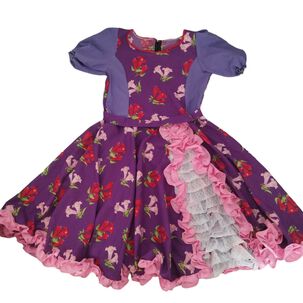 Vestido De Huasa Talla S