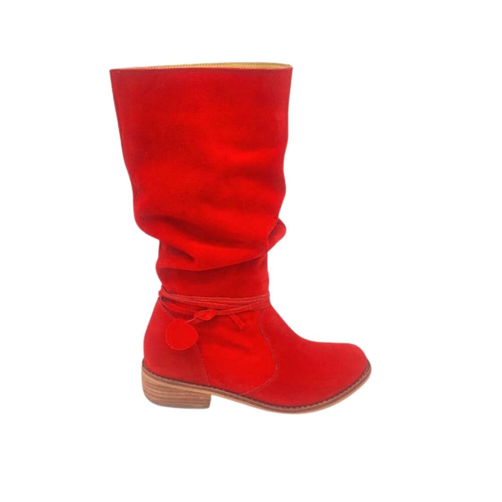 Bota Belen Rojo Pao Pecados image number 1.0