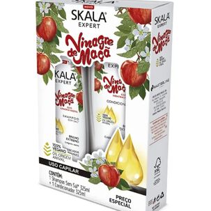 Kit Shampoo Y Acond Vinagre De Manzana Skala Expert 650ml