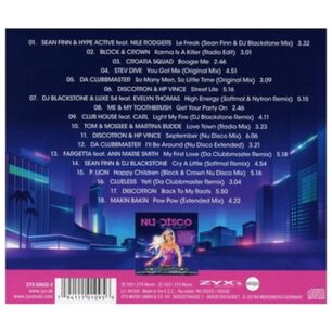 Zyx Nu Disco The Hits Vol. 1 - Varios | Cd