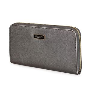 Billetera Mujer Ava Gris Kenneth Cole