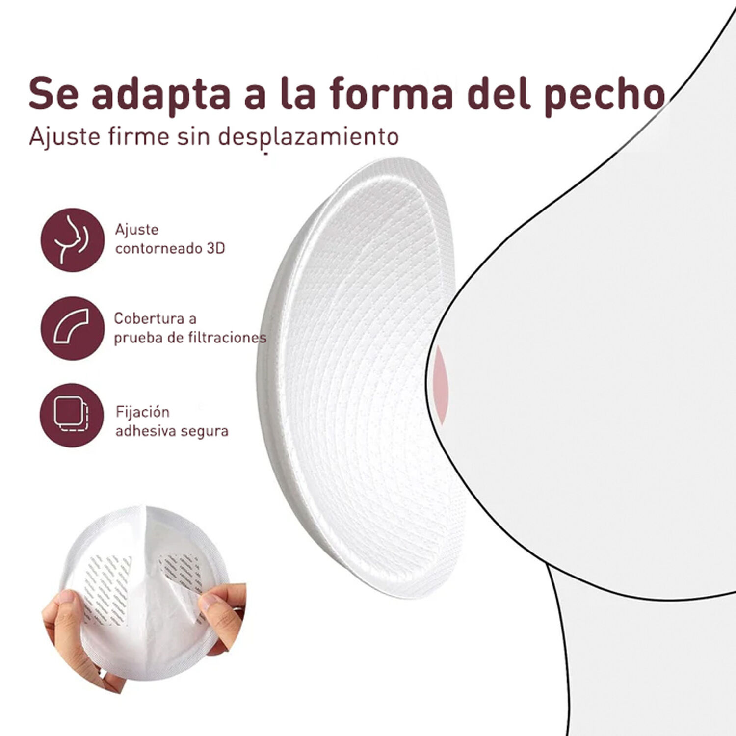 Pads Absorbentes De Lactancia Ultra Delgados 120 Uds image number 3.0