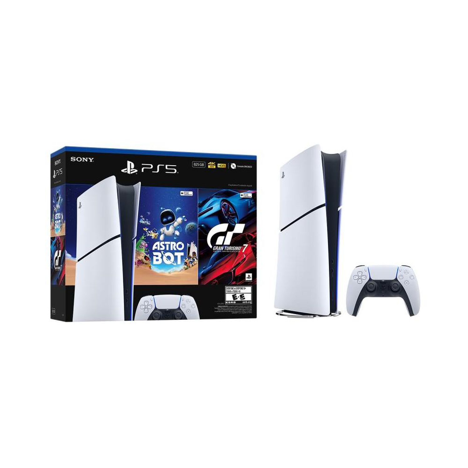 Consola PS5 Edici&oacute;n Digital 825 GB + Juego Astro Bot + Juego Gran Turismo 7 image number 0.0
