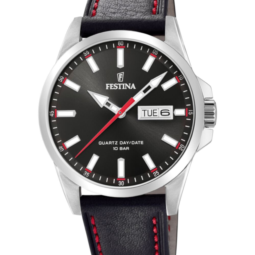 Reloj F20358/4 Festina Negro Hombre Acero Clásico image number 0.0