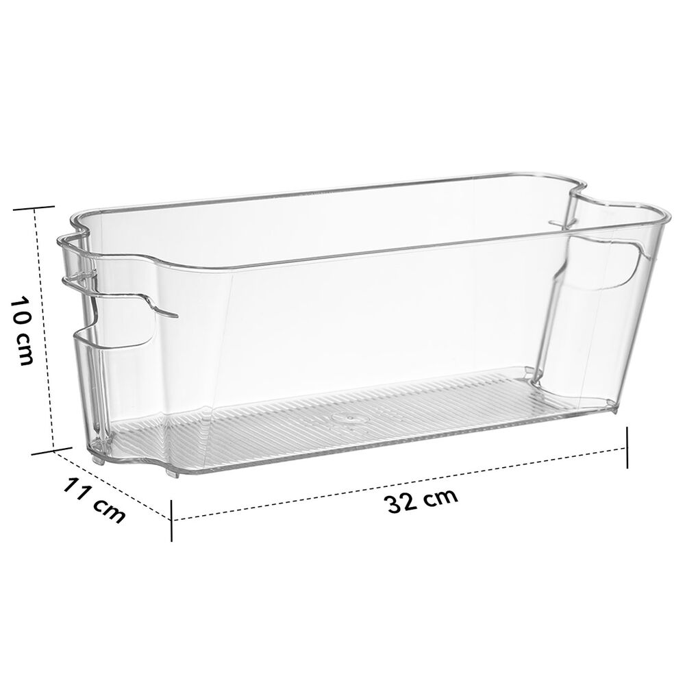Contenedor Organizador Refrigerador S Clear image number 2.0