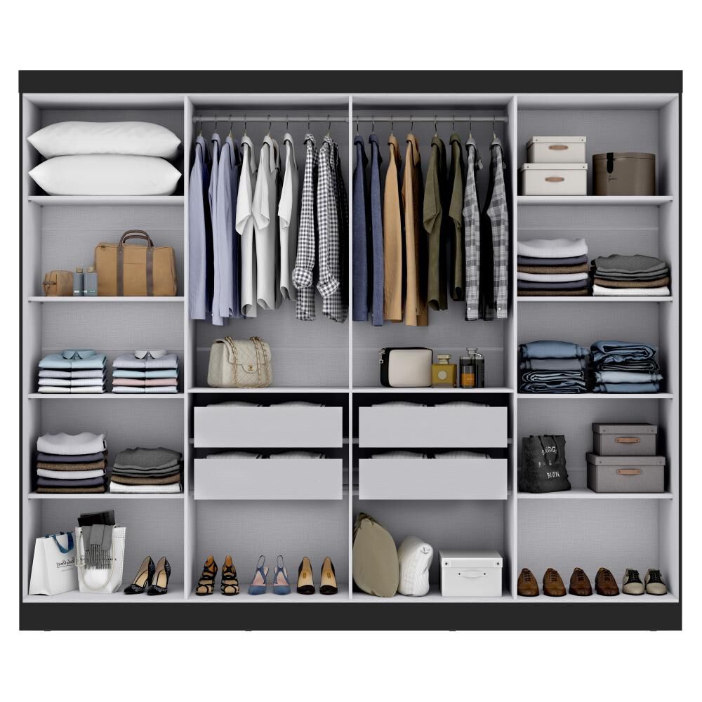 Cl&oacute;set Di Poretti Design Closet Paris / 8 Puertas / 4 Cajones image number 2.0