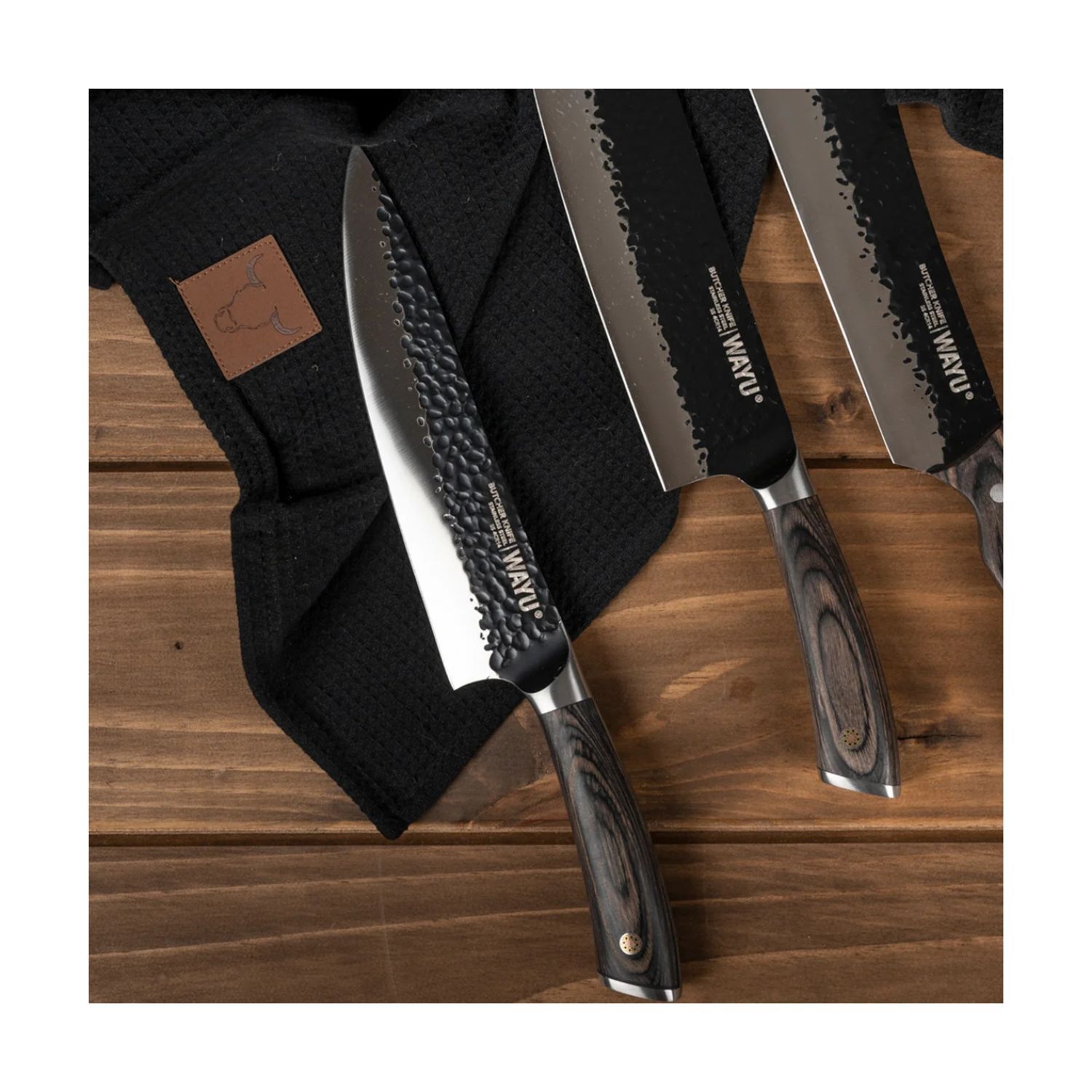 Cuchillo Hammer Grande Wayu 33 Cm Acero Cocina image number 5.0