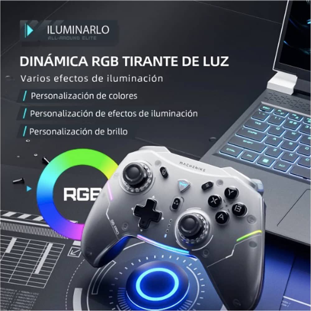 Control Joystick Inal&aacute;mbrico G5 Pro Blanco image number 3.0