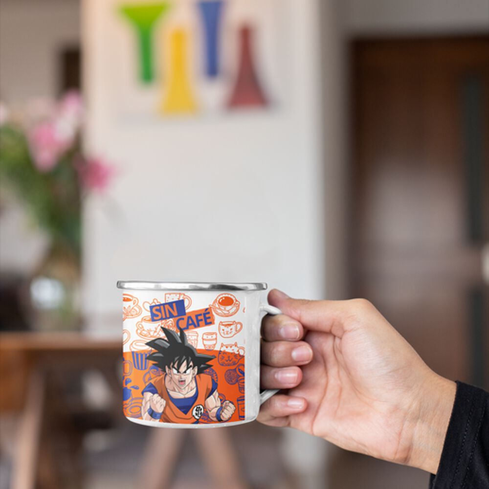 Taza Enlozada Lechera Goku Con Y Sin Cafe Dragon Ball image number 2.0