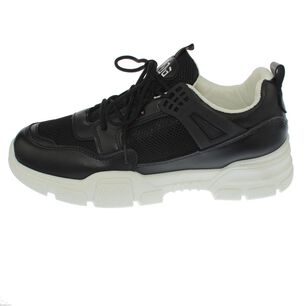 Zapatilla Negro Via Franca Art: 8zy18black