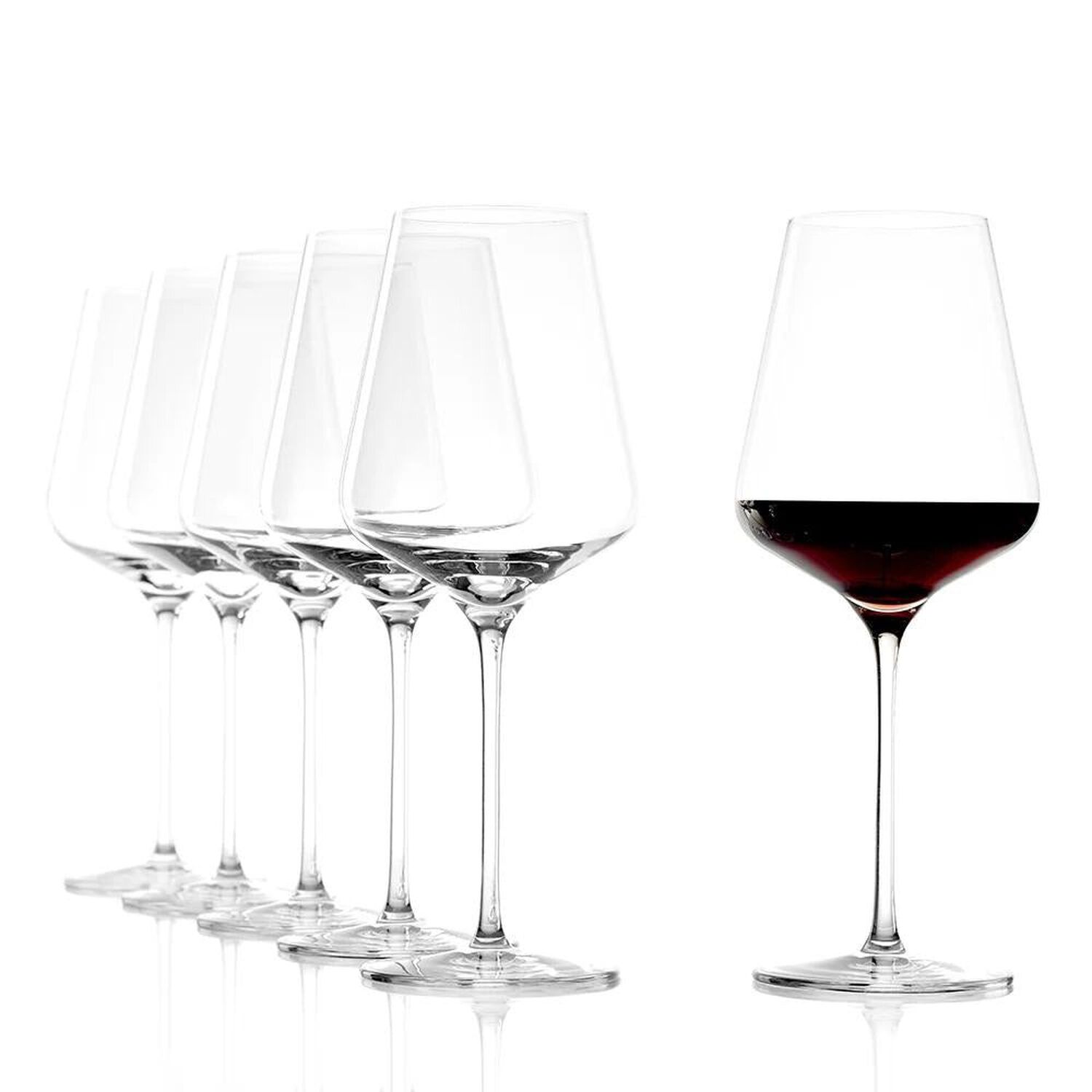 Set 6 Copas Cristal Bordeaux 645 Ml Quatrophil image number 3.0