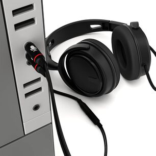 Cable Adaptador 3.5mm Para Audifonos Con Micr&oacute;fono