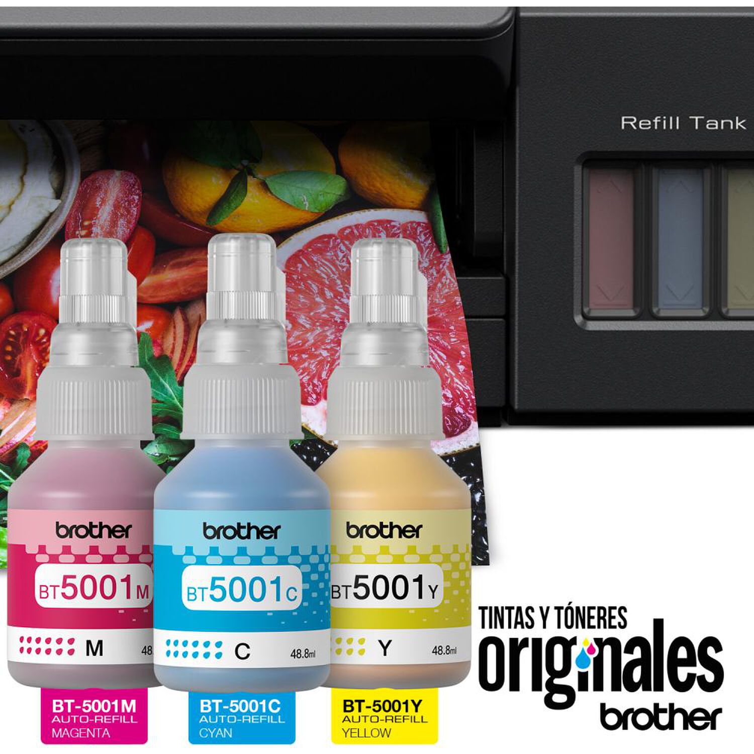 Tinta  Brother BT5001CMY image number 5.0