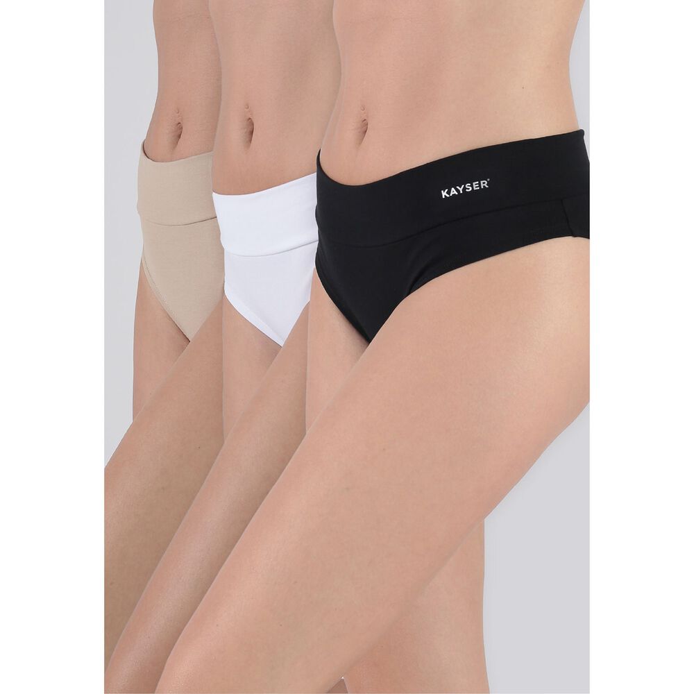 Pack 3x Pantaleta Algod&oacute;n P314.80-sur Kayser image number 0.0