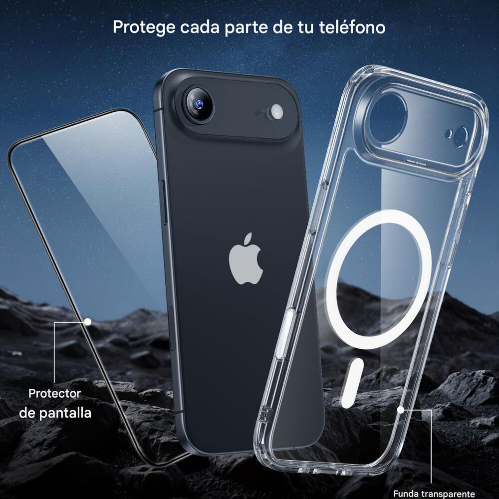 Para Iphone 17 Air - Pack: Carcasa Magsafe + Vidrio Templado image number 5.0