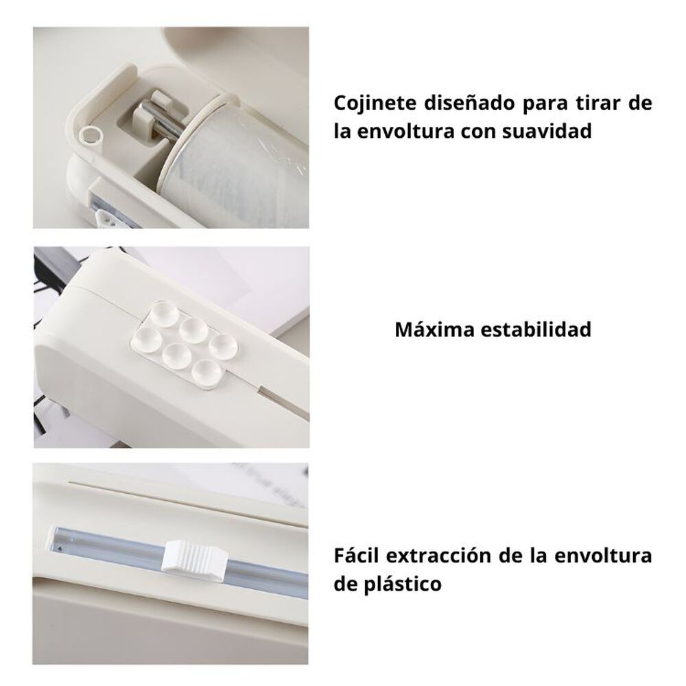 Máquina Dispensadora De Film Envoltura Plastico Para Comida image number 3.0