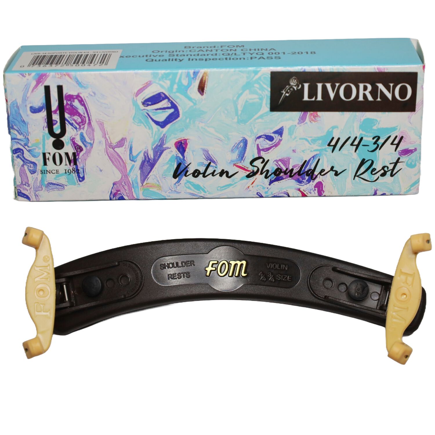 Apoya Hombro Soporte Para Viol&iacute;n Livorno 4/4 3/4 Livs-14 image number 4.0