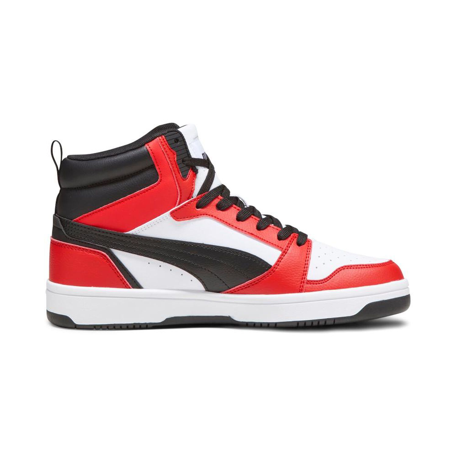 Zapatilla Urbana Hombre Puma Rebound V6 Rojo/blanco image number 7.0
