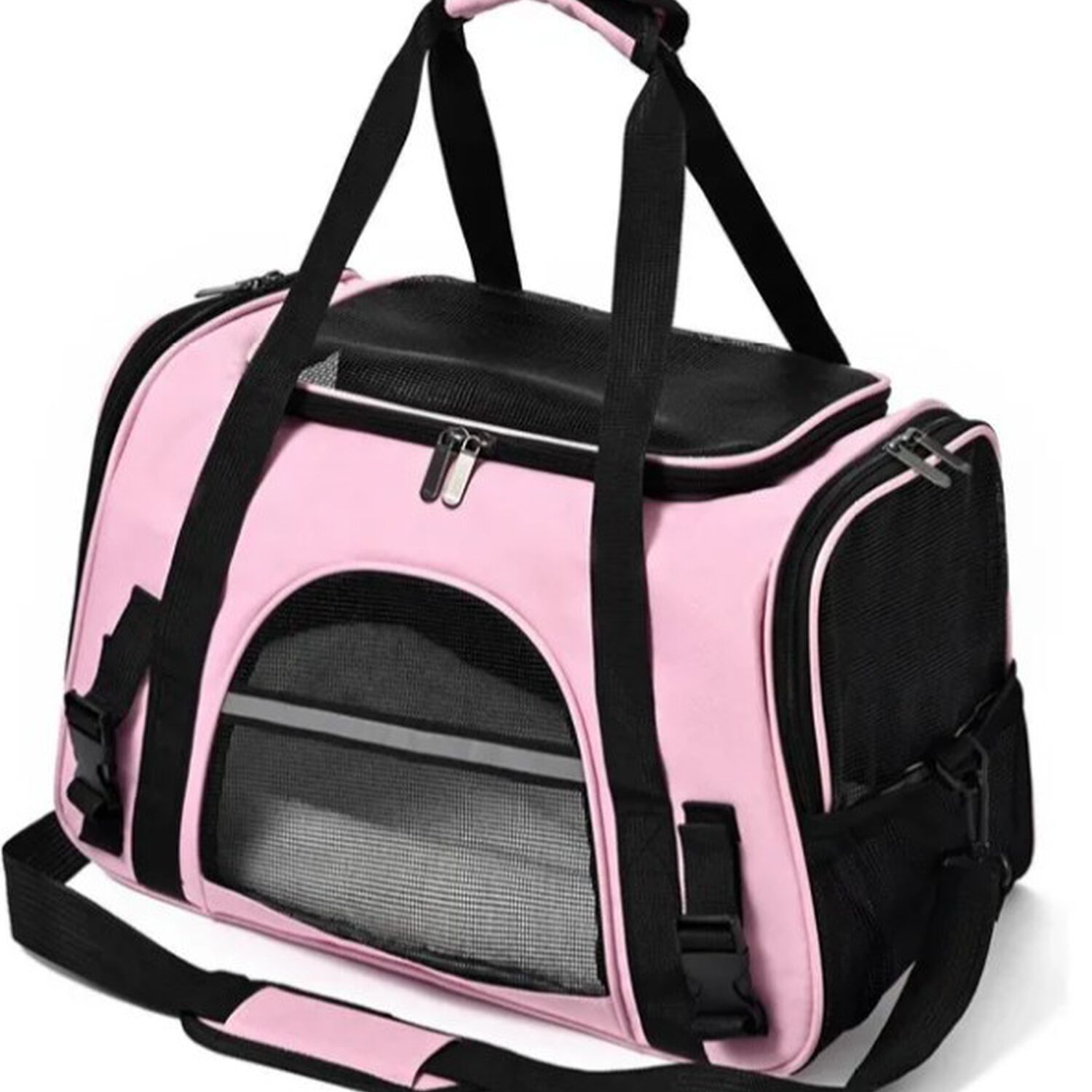 Bolso Transportador Mascota Rosa image number 0.0