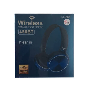 Audifonos On Ear Bluetooth Manos Libres Extra Bass 450bt