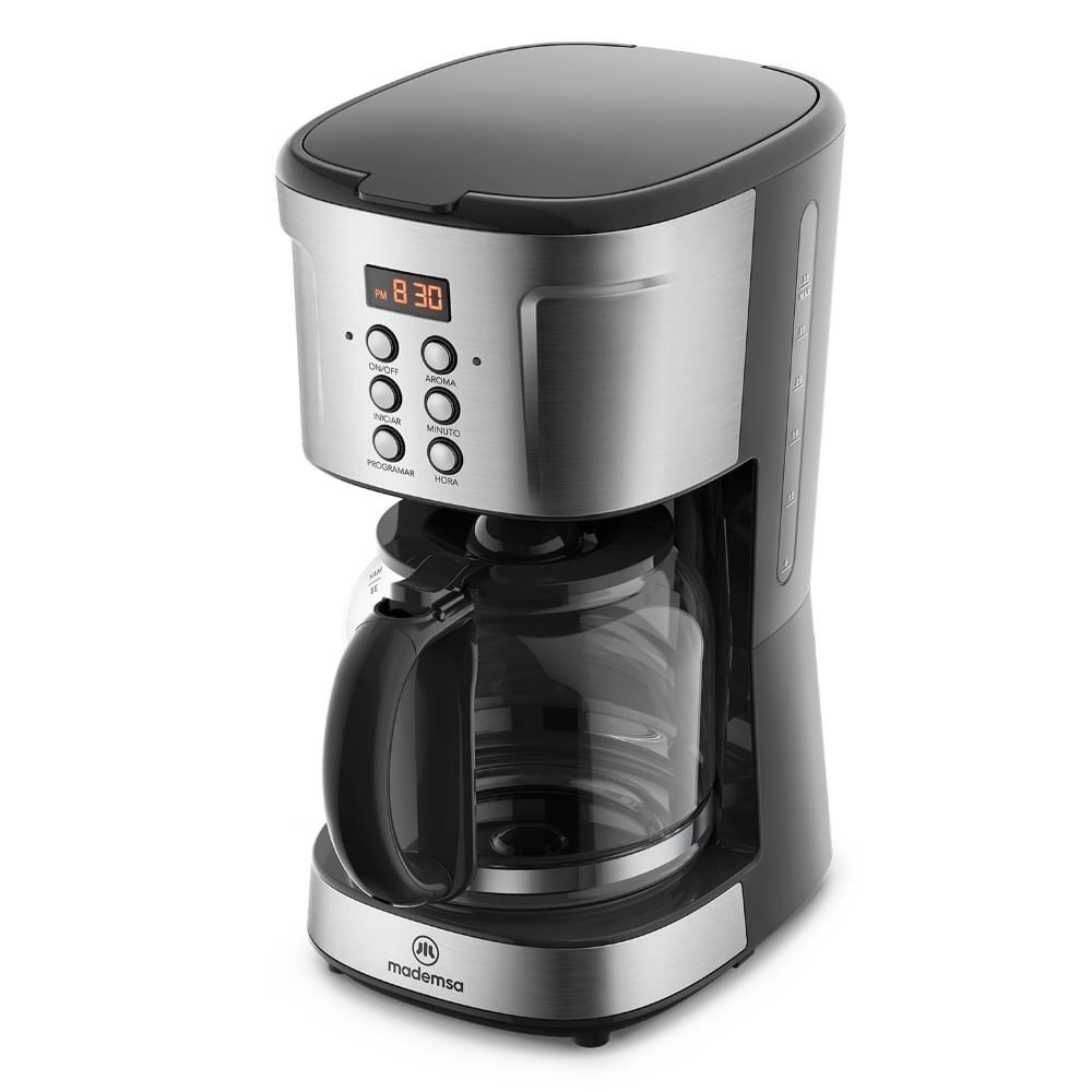 Cafetera El&eacute;ctrica Mademsa 1,5l Proglamable 900w Mcm30 image number 3.0