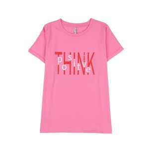 Polera Estampada Manga Corta Cuello Redondo Mujer Freedom