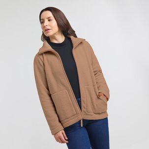 Polerón Regular Cuello Alto Mujer Geeps