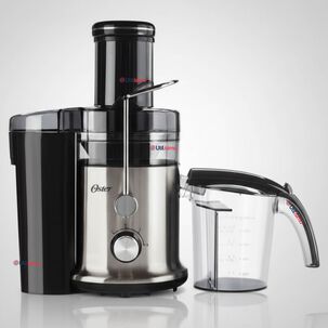 Oster Extractor De Jugos, Con 2 Velocidades + Pulso, Y F&aacute;cil De Limpiar, Negro Y Plateado, Fpstje320s