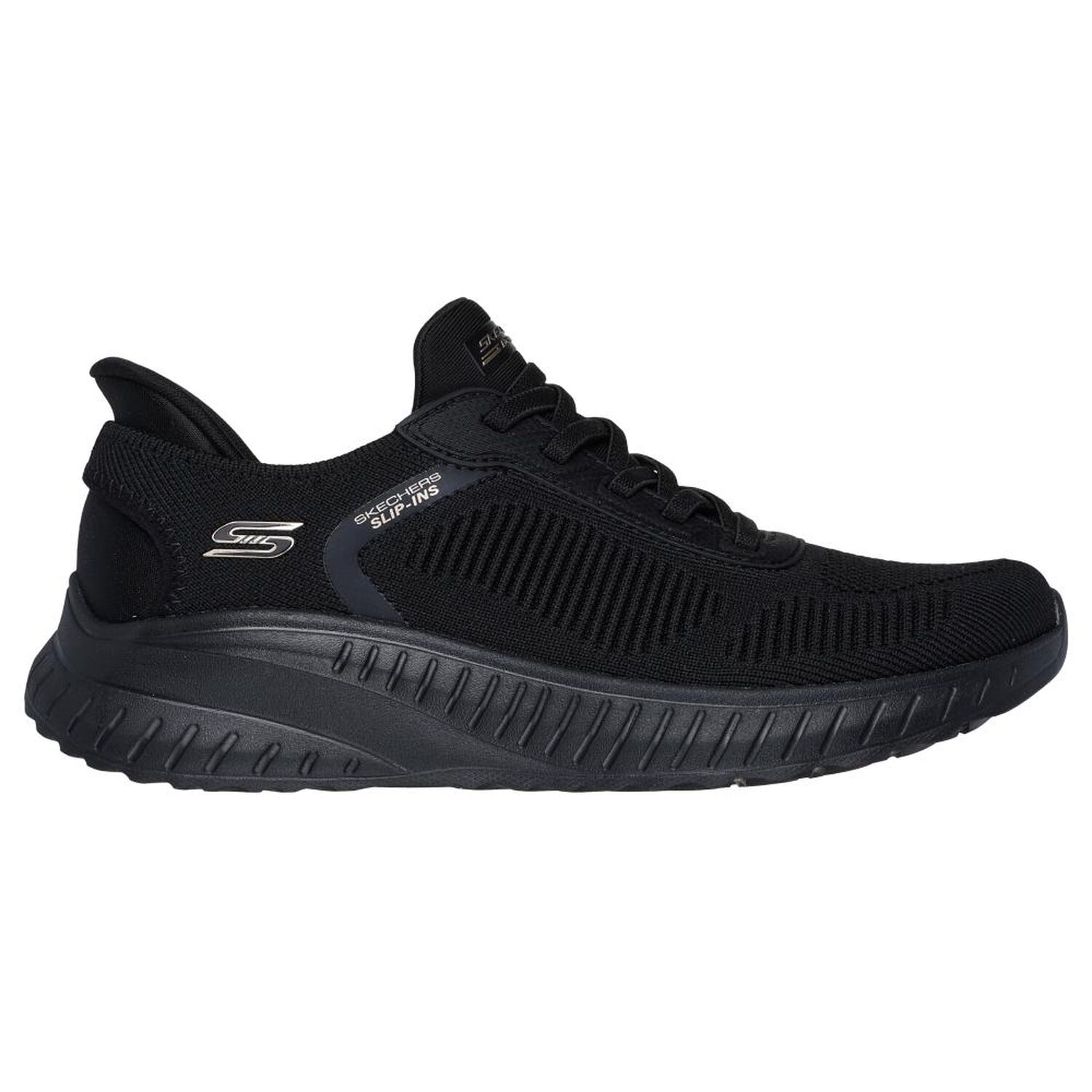 Zapatilla Urbana Mujer Skechers Bobs Squad Chaos Negro image number 1.0