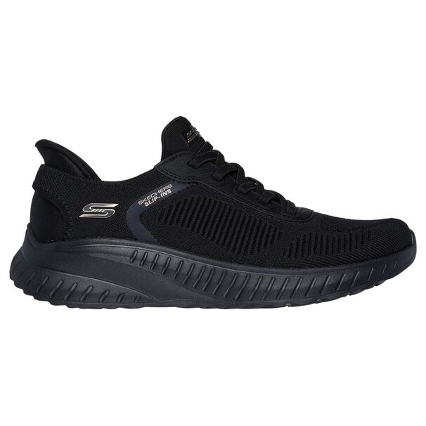 Zapatilla Urbana Mujer Skechers Bobs Squad Chaos Negro