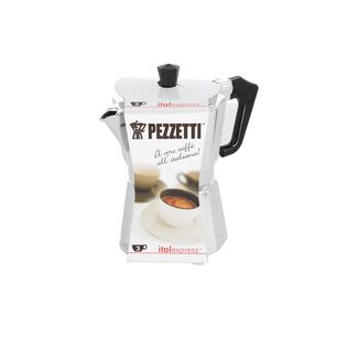 Cafetera Italexpress 3 Tazas Plateada