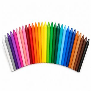 Crayones Carioca Plastello 30 Colores Lavables - Ps