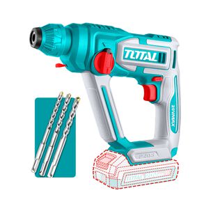 Rotomartillo Inalambrico 20v 16mm Con Bateria Y Cargador Total