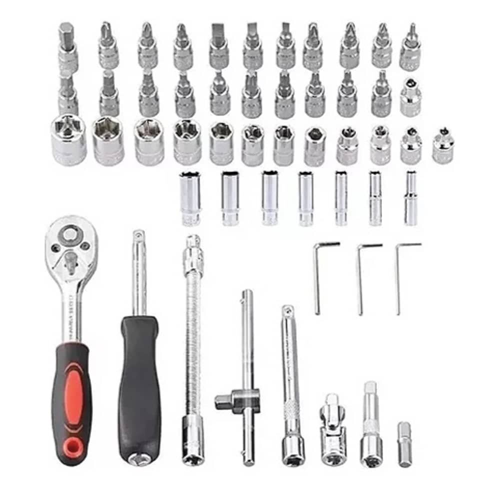 Set Caja De Dados Juego Herramientas 53 Pcs/044 image number 2.0