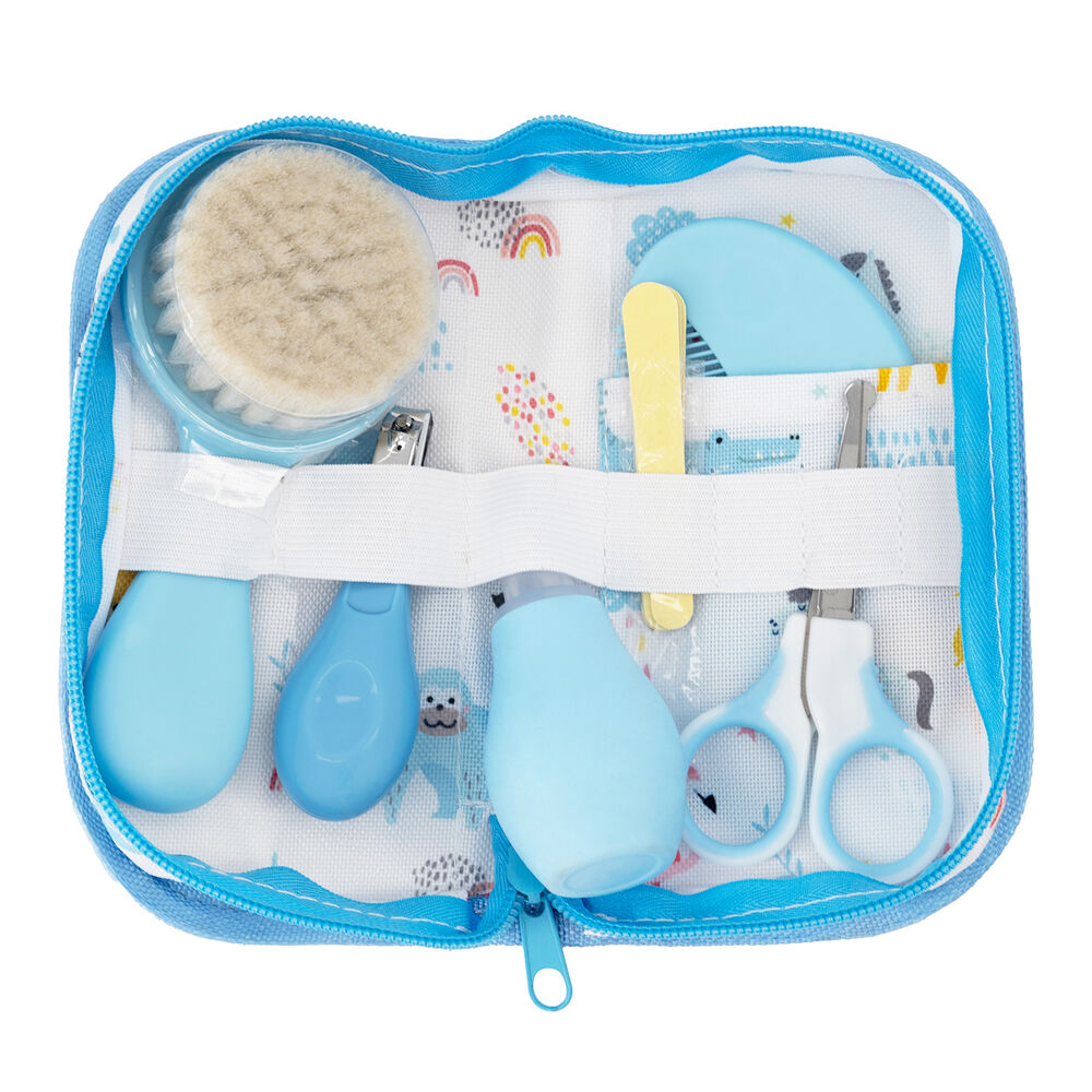 Set Higiene Cuidados Bebe Recién Nacido Celeste image number 0.0