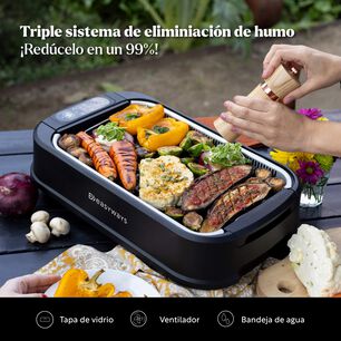 Parrilla Electrica Smokeless Grill Master Easyways