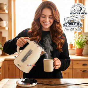 Hervidor El&eacute;ctrico Oster De 1.7 Litros Para T&eacute; Caf&eacute; E Infusiones Bvstkt8107om-052
